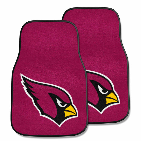 fanmats NFL - Arizona Cardinals 2-pc Carpet Car Mat Set