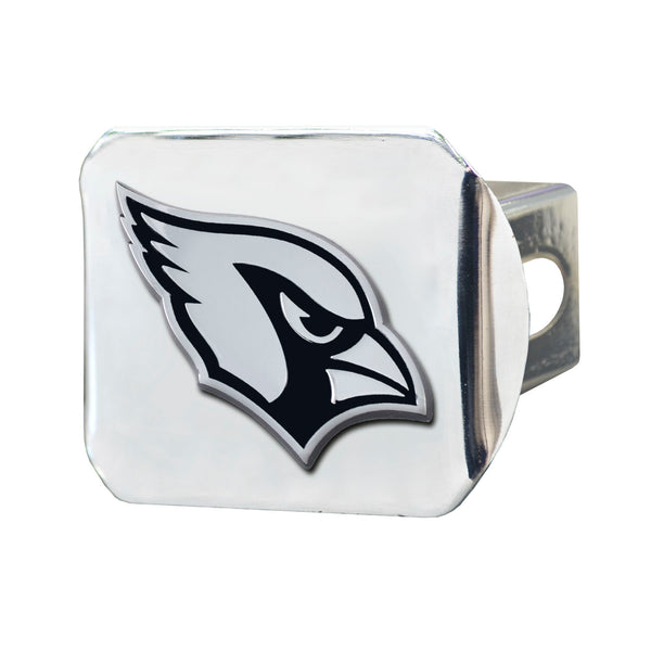 fanmats NFL - Arizona Cardinals Chrome on Chrome Hitch Cover