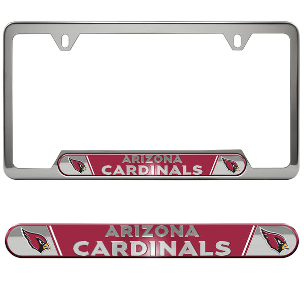 fanmats NFL - Arizona Cardinals Embossed License Plate Frame