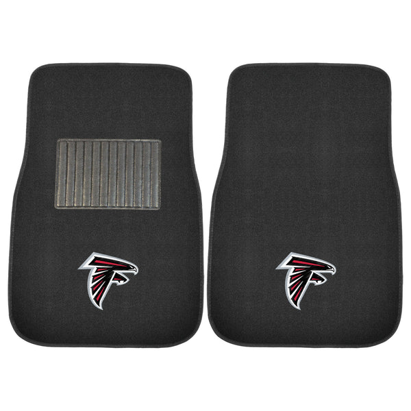fanmats NFL - Atlanta Falcons 2-pc Embroidered Car Mat Set