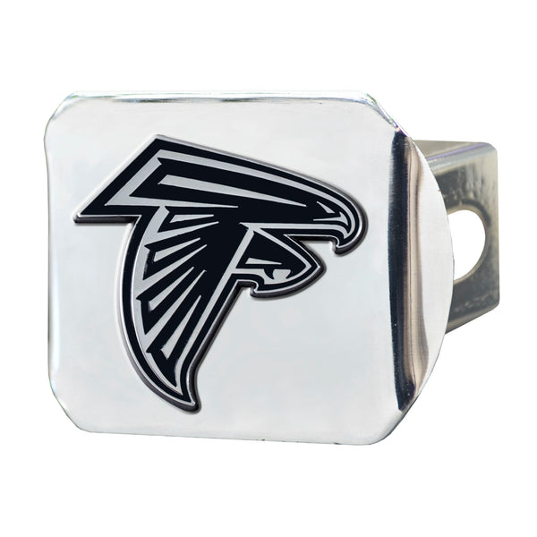 fanmats NFL - Atlanta Falcons Chrome on Chrome Hitch Cover