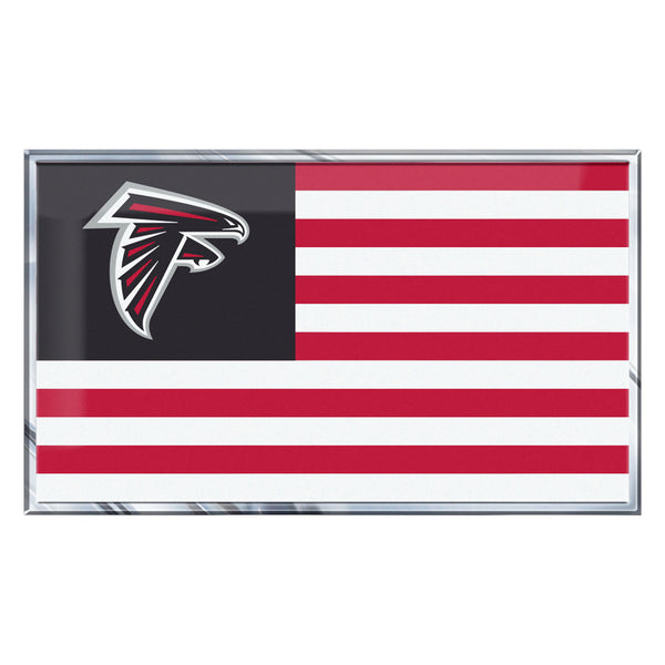 fanmats NFL - Atlanta Falcons Embossed State Flag Emblem