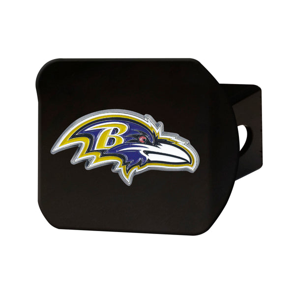 fanmats NFL - Baltimore Ravens Color on Black Hitch Cover