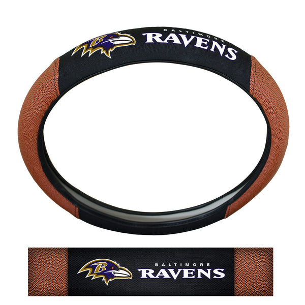 fanmats NFL - Baltimore Ravens Sports Grip Steering Wheel Cover
