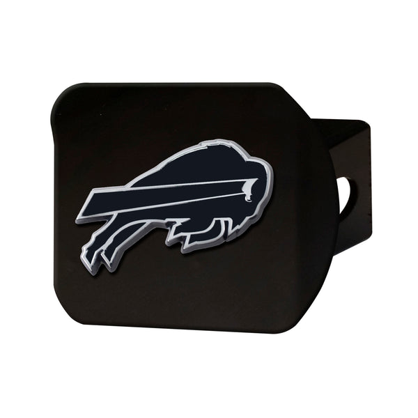 fanmats NFL - Buffalo Bills Chrome on Black Hitch Cover