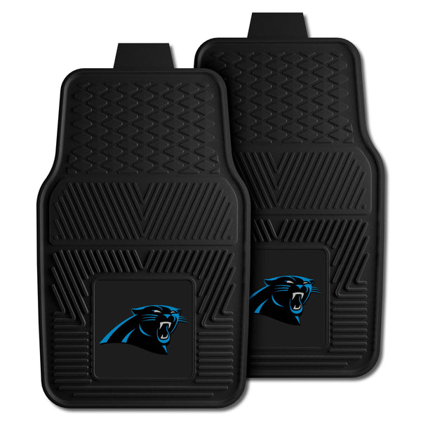 fanmats NFL - Carolina Panthers 2-pc Vinyl Car Mat Set