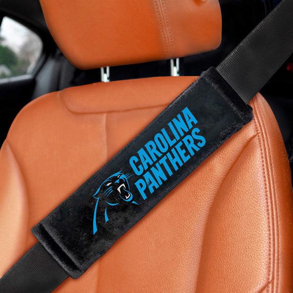 fanmats NFL - Carolina Panthers Embroidered Seatbelt Pad - Pair
