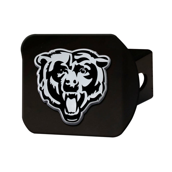 fanmats NFL - Chicago Bears Chrome on Black Hitch Cover