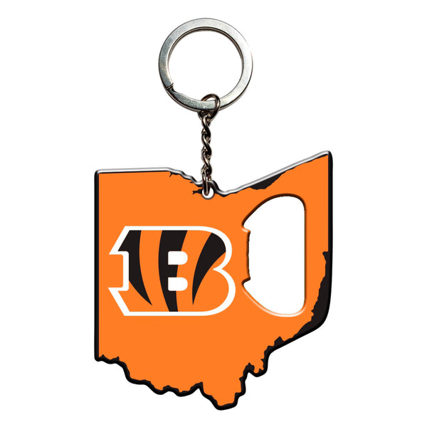 fanmats NFL - Cincinnati Bengals Keychain Bottle Opener