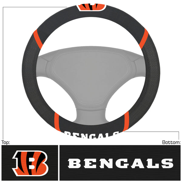 fanmats NFL - Cincinnati Bengals Steering Wheel Cover