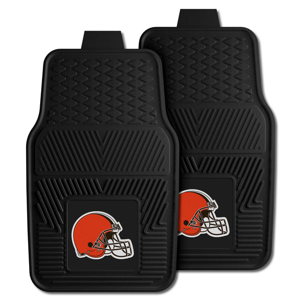 fanmats NFL - Cleveland Browns 2-pc Vinyl Car Mat Set