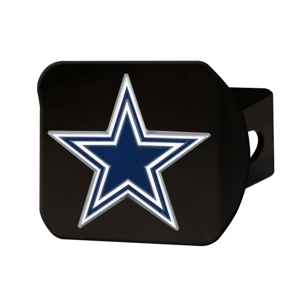 fanmats NFL - Dallas Cowboys Color on Black Hitch Cover