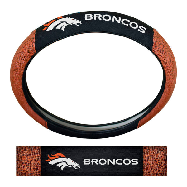 fanmats NFL - Denver Broncos Sports Grip Steering Wheel Cover