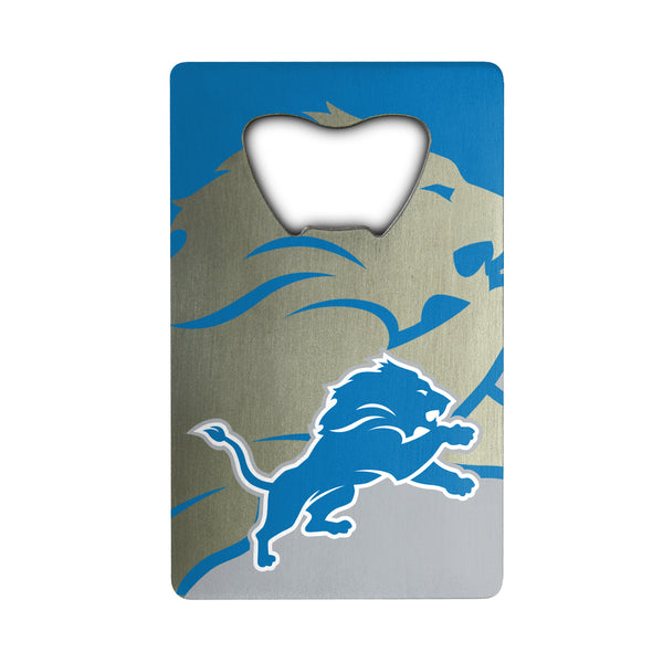 fanmats NFL - Detroit Lions Credit Card Bottle Opener