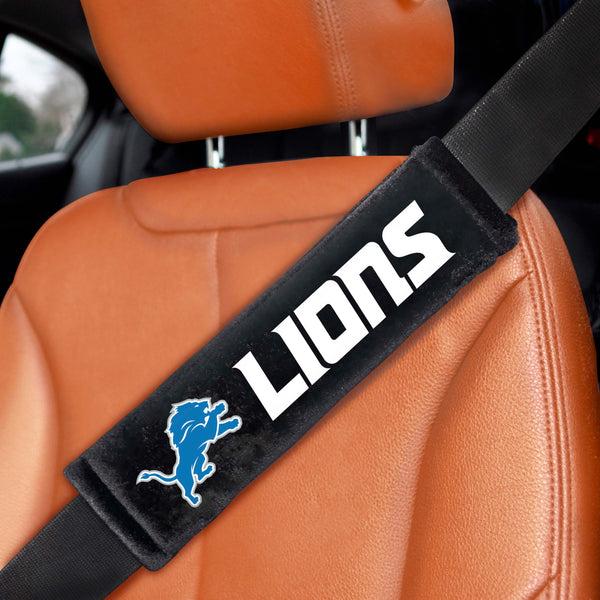 fanmats NFL - Detroit Lions Embroidered Seatbelt Pad - Pair