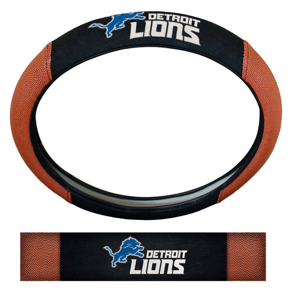 fanmats NFL - Detroit Lions Sports Grip Steering Wheel Cover