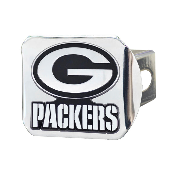 fanmats NFL - Green Bay Packers Chrome on Chrome Hitch Cover