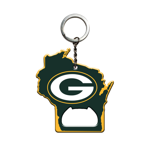 fanmats NFL - Green Bay Packers Keychain Bottle Opener