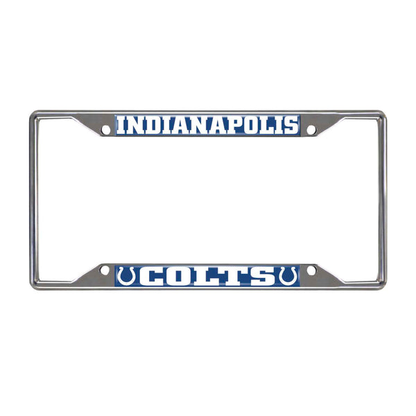 fanmats NFL - Indianapolis Colts Chrome License Plate Frame