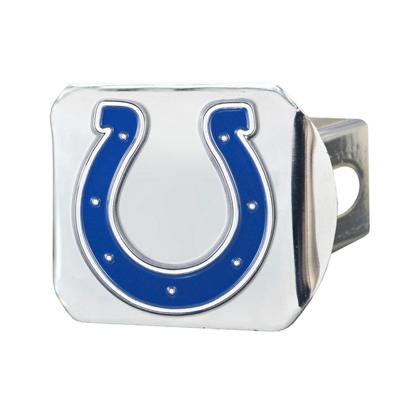 fanmats NFL - Indianapolis Colts Color on Chrome Hitch Cover