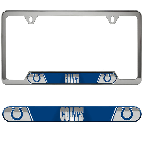 fanmats NFL - Indianapolis Colts Embossed License Plate Frame