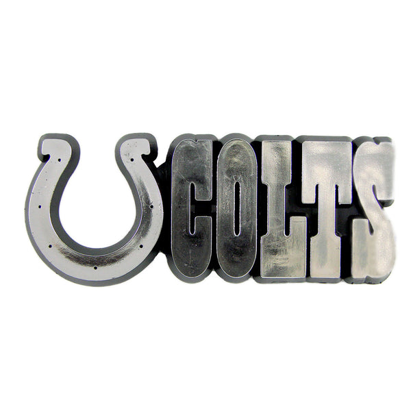 fanmats NFL - Indianapolis Colts Molded Chrome Emblem