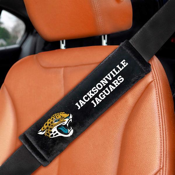 fanmats NFL - Jacksonville Jaguars Embroidered Seatbelt Pad - Pair