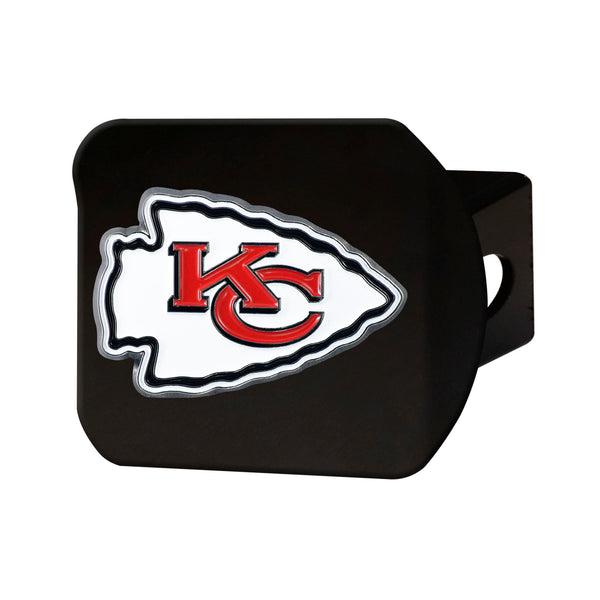fanmats NFL - Kansas City Chiefs Color on Black Hitch Cover