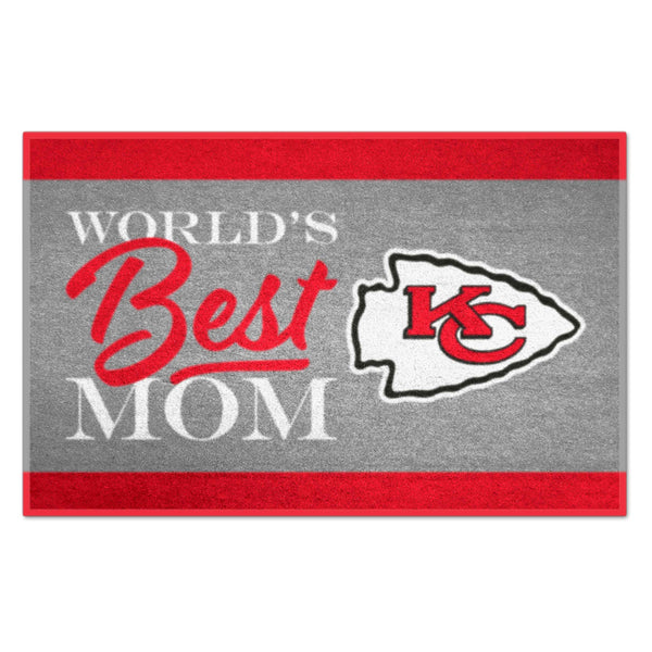 fanmats NFL - Kansas City Chiefs Starter Mat - World's Best Mom