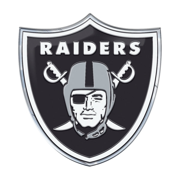 fanmats NFL - Las Vegas Raiders Embossed Color Emblem