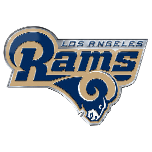 fanmats NFL - Los Angeles Rams Embossed Color Emblem2