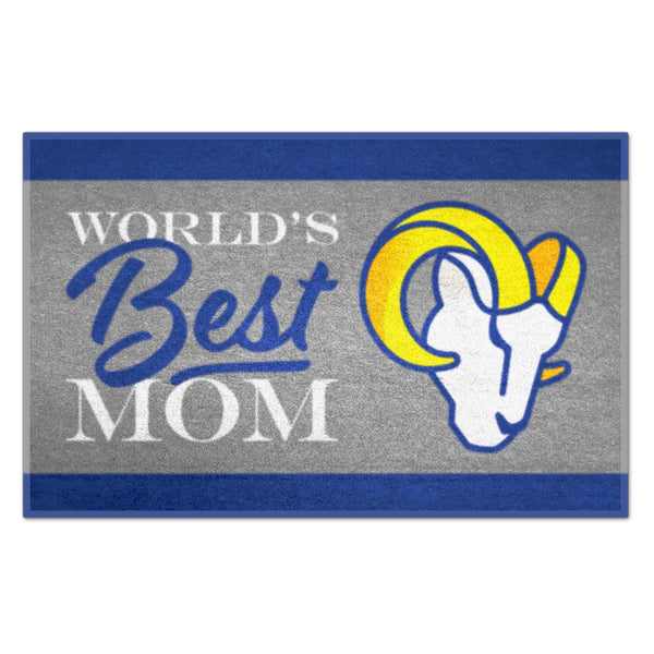 fanmats NFL - Los Angeles Rams Starter Mat - World's Best Mom
