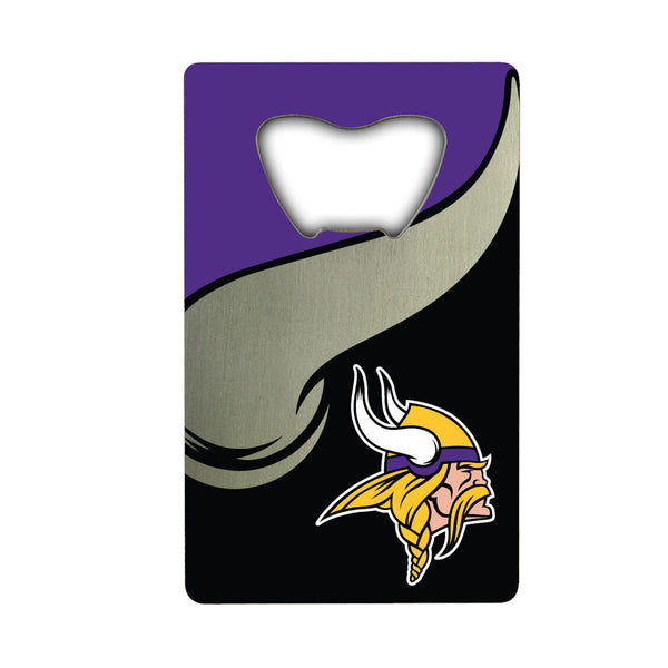 fanmats NFL - Minnesota Vikings Credit Card Bottle Opener