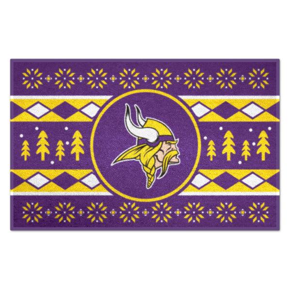 fanmats NFL - Minnesota Vikings HOLIDAY SWEATER STARTER