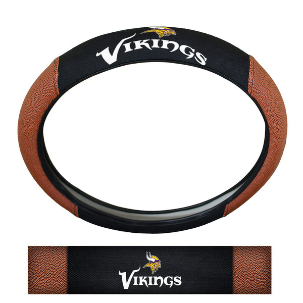 fanmats NFL - Minnesota Vikings Sports Grip Steering Wheel Cover