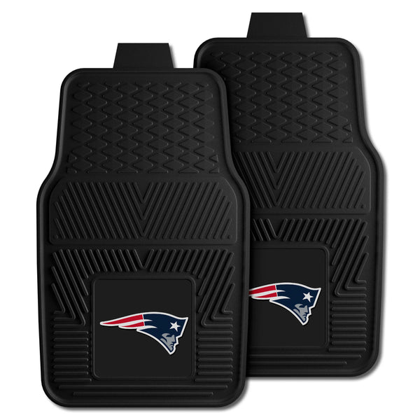 fanmats NFL - New England Patriots 2-pc Vinyl Car Mat Set