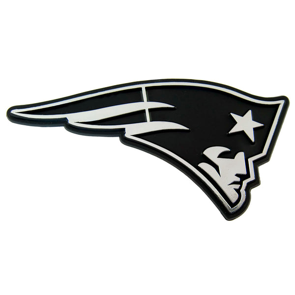 fanmats NFL - New England Patriots Molded Chrome Emblem