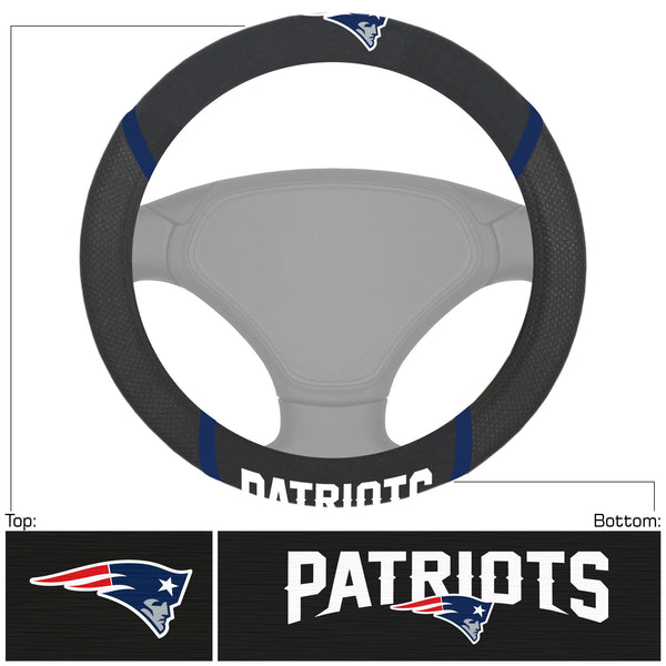 fanmats NFL - New England Patriots Steering Wheel Cover