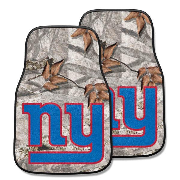fanmats NFL - New York Giants 2-pc Carpet Car Mat Set