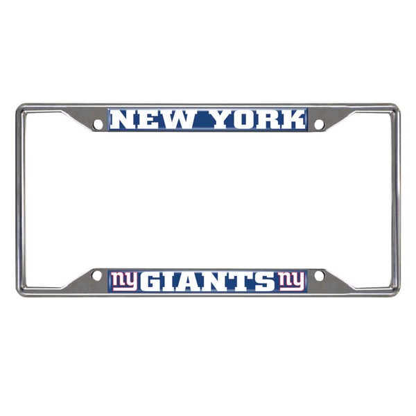 fanmats NFL - New York Giants Chrome License Plate Frame
