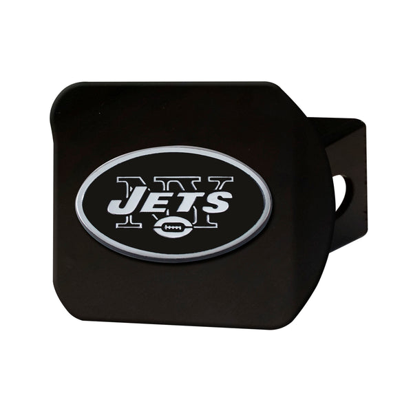 fanmats NFL - New York Jets Chrome on Black Hitch Cover