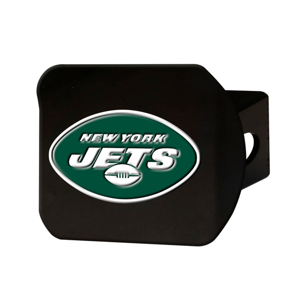 fanmats NFL - New York Jets Color on Black Hitch Cover