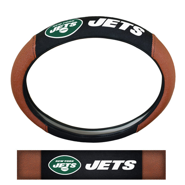 fanmats NFL - New York Jets Sports Grip Steering Wheel Cover