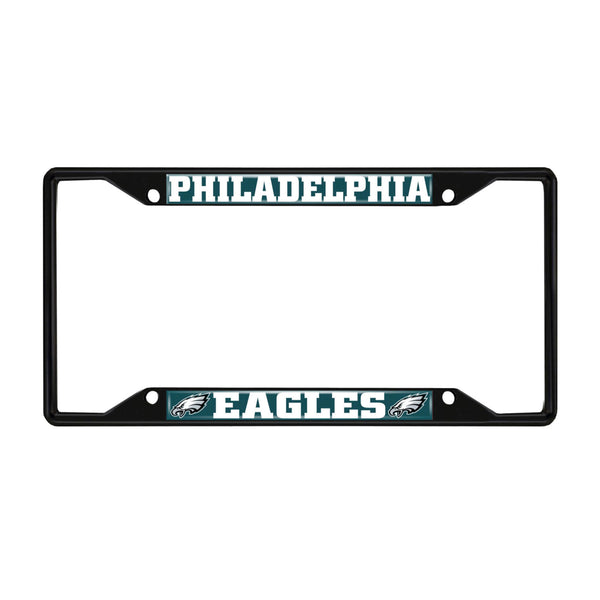 fanmats NFL - Philadelphia Eagles Black License Plate Frame