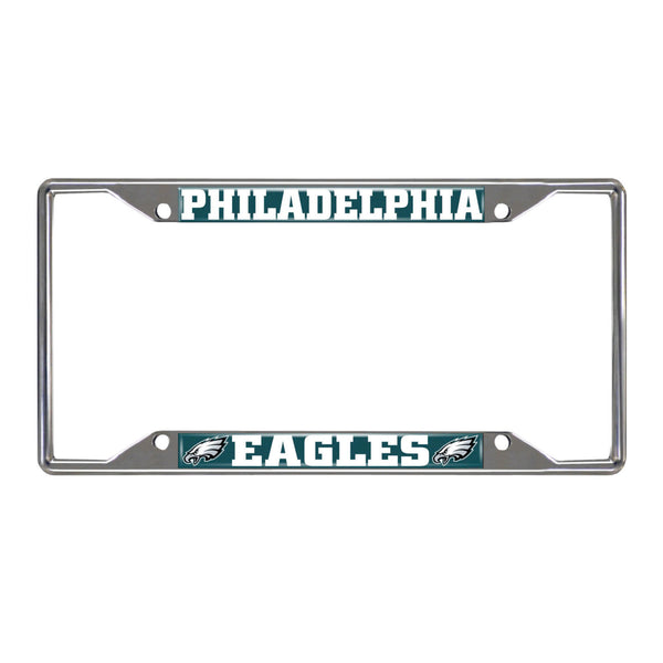 fanmats NFL - Philadelphia Eagles Chrome License Plate Frame