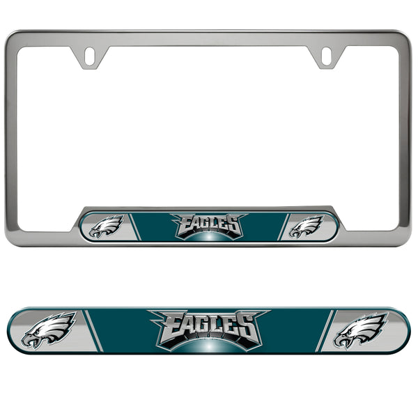 fanmats NFL - Philadelphia Eagles Embossed License Plate Frame