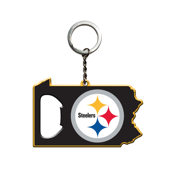 fanmats NFL - Pittsburgh Steelers Keychain Bottle Opener