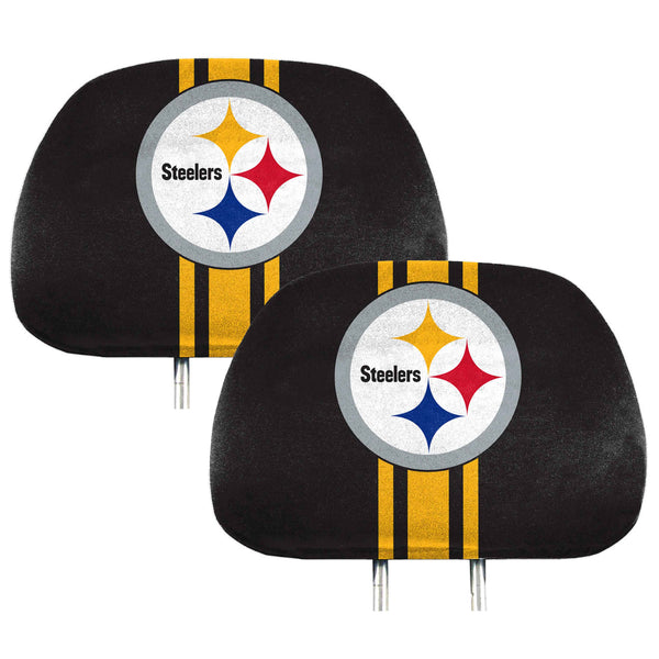 fanmats NFL - Pittsburgh Steelers Printed Headrest Cover
