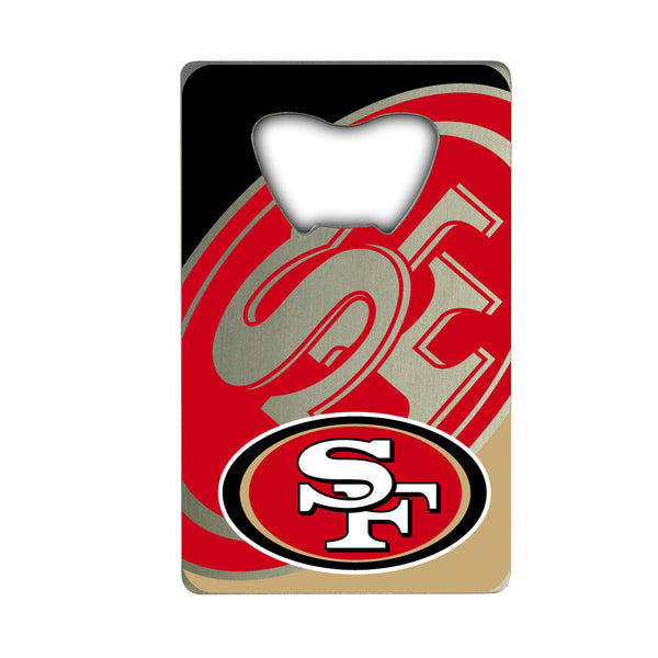 fanmats NFL - San Francisco 49ers Credit Card Bottle Opener