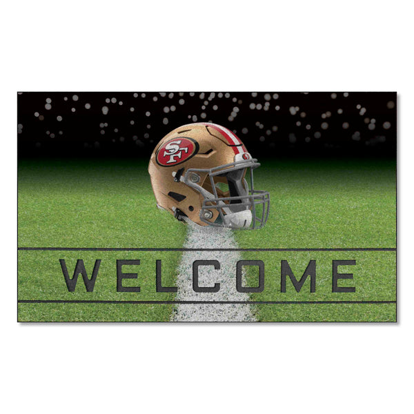 fanmats NFL - San Francisco 49ers Crumb Rubber Door Mat